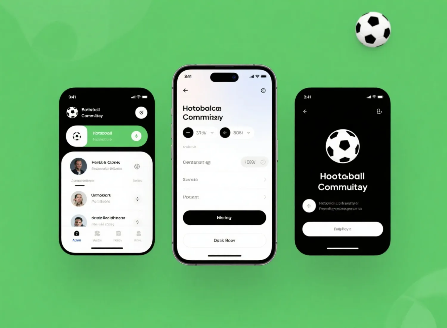 世界杯社区App界面预览